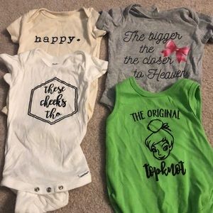 6-9 month body suits
